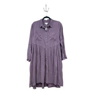 Sundance Dress Women Purple Large NWT
